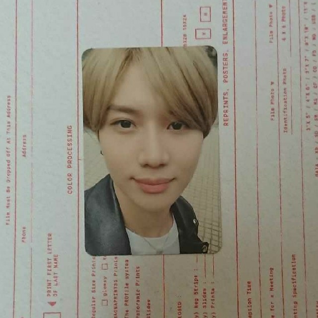 SHINee(シャイニー)のSHINee TAEMIN WANT Trading Card エンタメ/ホビーのCD(K-POP/アジア)の商品写真