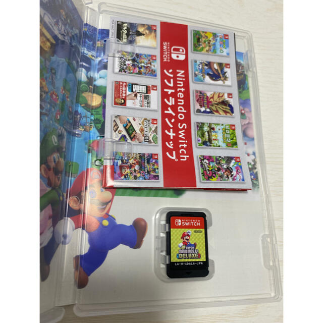 Nintendo Switch(ニンテンドースイッチ)の任天堂 スーパーマリオブラザーズ DELUXE 即日発送 エンタメ/ホビーのゲームソフト/ゲーム機本体(携帯用ゲームソフト)の商品写真