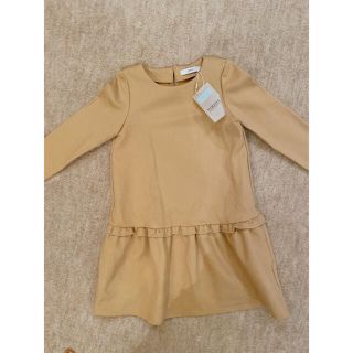 【新品・未使用品・タグ付き】VIRINA おしゃれなワンピース　120 女の子(ワンピース)