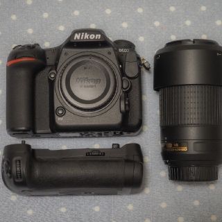 ニコン(Nikon)のNIKON D500 + レンズ + バッテリーグリップ(デジタル一眼)