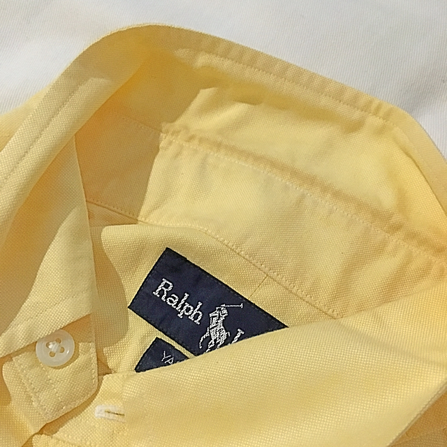 Ralph Lauren(ラルフローレン)のラルフローレン シャツ イエロー 41-84 メンズのトップス(シャツ)の商品写真