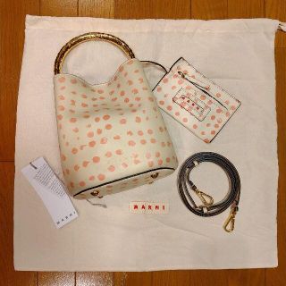 マルニ(Marni)のMARNI マルニ パニエ 2way ショルダーバッグ ハンドバッグ ドット(ショルダーバッグ)