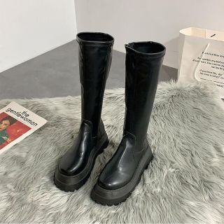 美品♪【Dr.Martens】の厚底ブーツ（24.5cm)