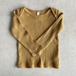 キャラメルベビー&チャイルド(Caramel baby&child )のQuincy Mae クインシーメイ　トップス　長袖　Tシャツ　12-18m(シャツ/カットソー)