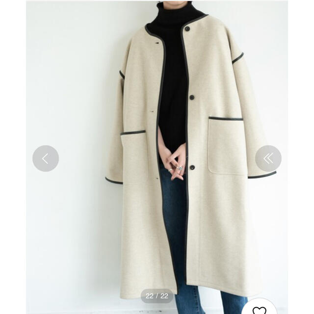 cen パイピングコートblack - sartook.ir