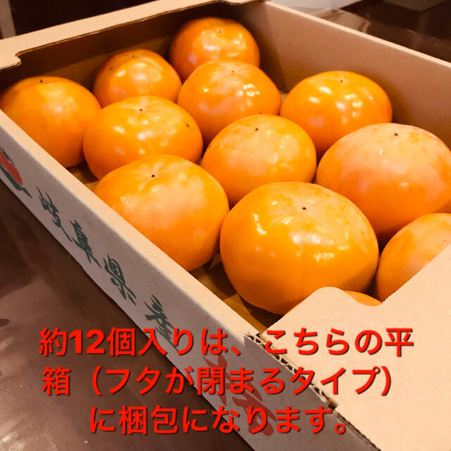 富有柿　岐阜県産地直送　②L〜2L 食品/飲料/酒の食品(フルーツ)の商品写真