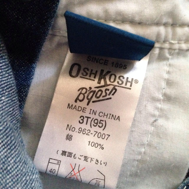 OshKosh(オシュコシュ)のオシュコシュ☆ジャンパースカート キッズ/ベビー/マタニティのキッズ服女の子用(90cm~)(その他)の商品写真