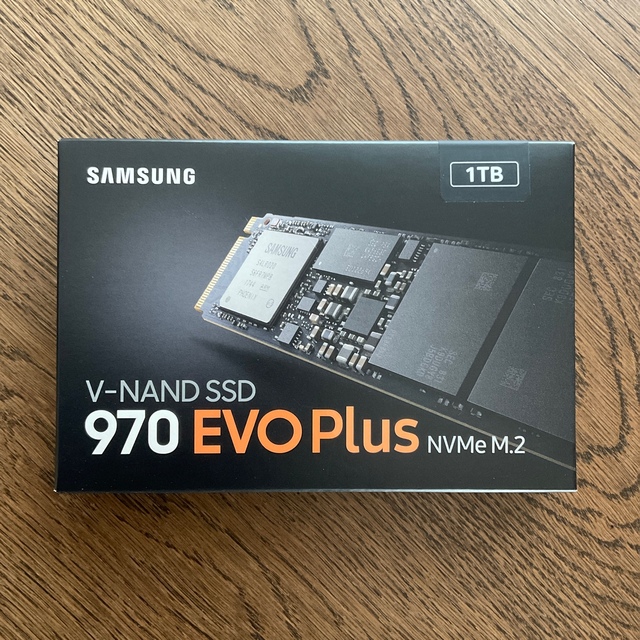 Samsung 970 EVO Plus 1TB NVMe M.2 SSDモニター