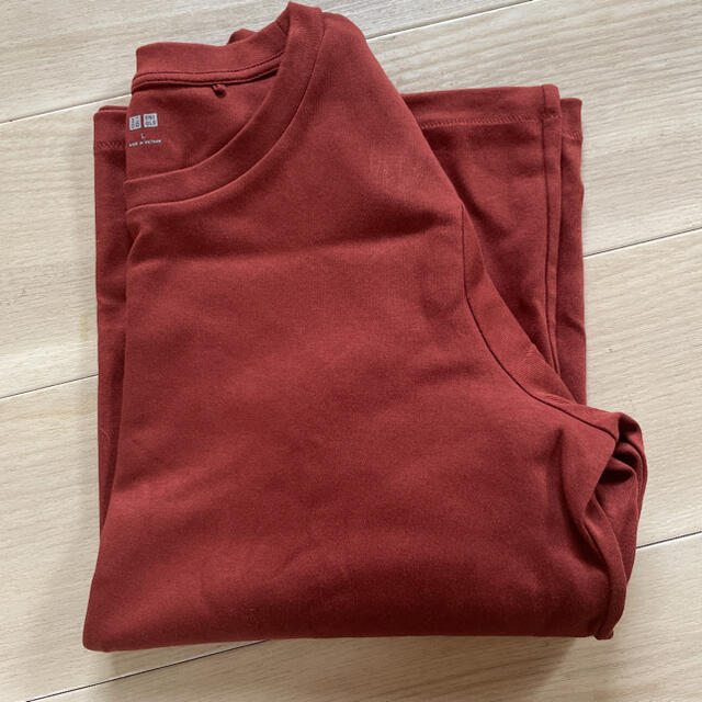 UNIQLO(ユニクロ)の新品未使用ユニクロスムースストレッチコットンクルーネックT レディースのトップス(Tシャツ(長袖/七分))の商品写真