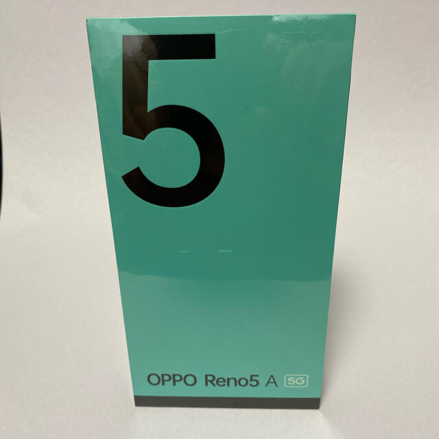 OPPO Reno5 A 新品未開封　ワイモバイル版　simロック解除済