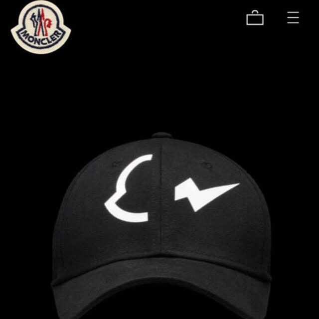 MONCLER(モンクレール)のフラグメント×モンクレール　コラボキャップ メンズの帽子(キャップ)の商品写真