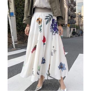 アメリヴィンテージ(Ameri VINTAGE)のAMANDA CIRCULAR SKIRT(ロングスカート)