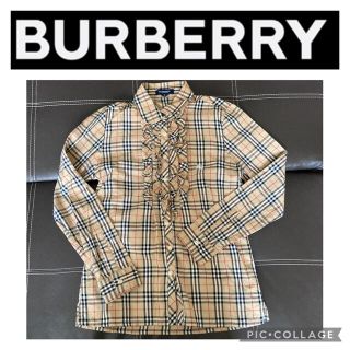 大感謝価格 〚新品未使用〛BURBERRY BLUE LABEL ロングシャツ