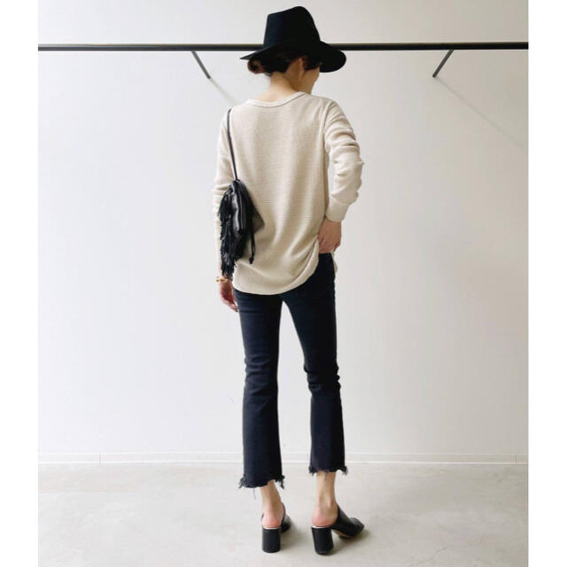 【3×1/スリーバイワン】CROPPED FLARE DENIM 26 1