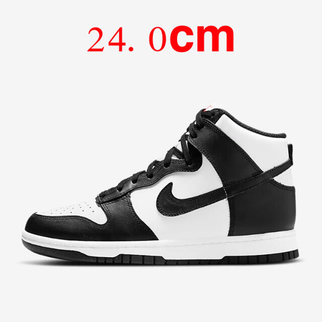 レディースNIKE WMNS DUNK HIGH BLACK&WHITE panda