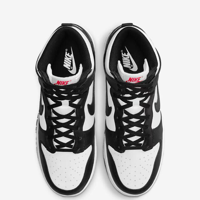 NIKE(ナイキ)のNIKE WMNS DUNK HIGH BLACK&WHITE panda  レディースの靴/シューズ(スニーカー)の商品写真