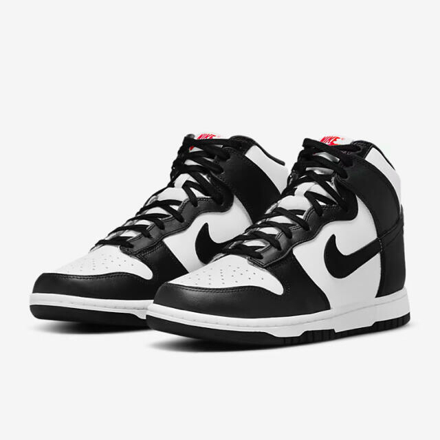 NIKE(ナイキ)のNIKE WMNS DUNK HIGH BLACK&WHITE panda  レディースの靴/シューズ(スニーカー)の商品写真