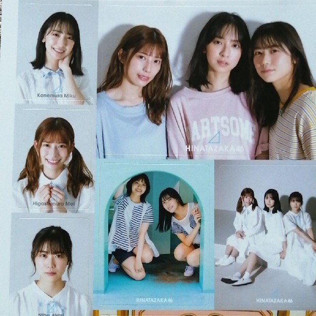 日向坂46 グラビアステッカー エンタメ/ホビーのタレントグッズ(アイドルグッズ)の商品写真