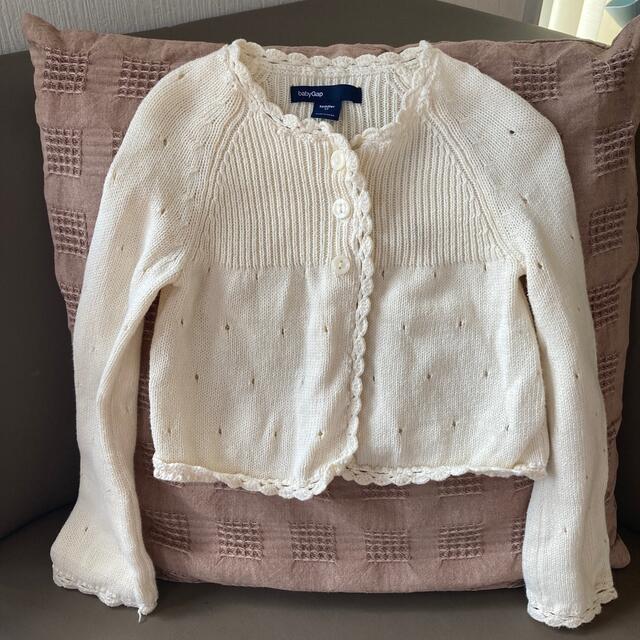 babyGAP(ベビーギャップ)のbabyGAP 95 カーディガン キッズ/ベビー/マタニティのキッズ服女の子用(90cm~)(カーディガン)の商品写真