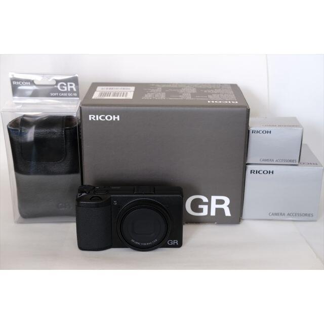 再入荷！】 RICOH - RICOH GR3 美品 純正オプション付 リコー GRⅢ