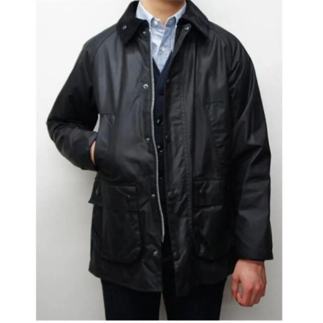 美品　バブアー  ビデイル　SL 36 黒　英国製barbour