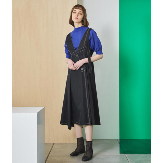 UNITED ARROWS(ユナイテッドアローズ)の限定値下げ♡完売!ユナイテッドトウキョウ プリーツドッキングワンピース レディースのワンピース(ロングワンピース/マキシワンピース)の商品写真