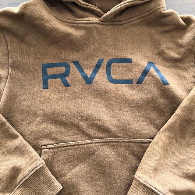 RVCA(ルーカ)のRVCA 140cm スウェットパーカー キッズ/ベビー/マタニティのキッズ服男の子用(90cm~)(ジャケット/上着)の商品写真