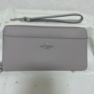 コーチ(COACH)の【きまぐれ値引き中】COACH コーチ 長財布 グレー(財布)