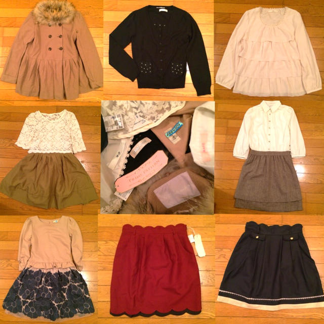 LAISSE PASSE(レッセパッセ)の【ブランド多数♡】アウター入り♡ガーリー秋冬物8点set+.＊ レディースのレディース その他(セット/コーデ)の商品写真