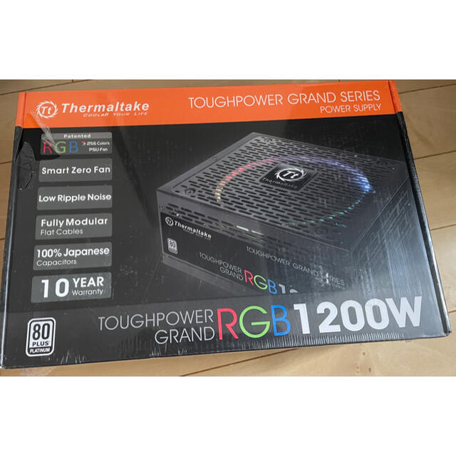 【未使用新品】Thermaltake PC電源 1200W PLATINUMPC/タブレット