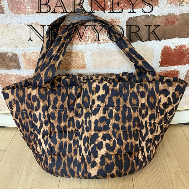 BARNEYS NEW YORK(バーニーズニューヨーク)のBARNEYSNEWYORK レオパードトートバッグ レディースのバッグ(トートバッグ)の商品写真