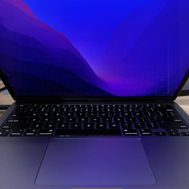 Mac (Apple)(マック)のMacBook Air 13 M1 2020　カスタム16G USキー スマホ/家電/カメラのPC/タブレット(ノートPC)の商品写真