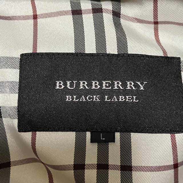 BURBERRY BLACK LABEL(バーバリーブラックレーベル)のバーバリーブラックレーベル サイズL - 黒 メンズのジャケット/アウター(ダウンジャケット)の商品写真