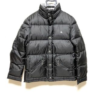 バーバリーブラックレーベル(BURBERRY BLACK LABEL)のバーバリーブラックレーベル サイズL - 黒(ダウンジャケット)