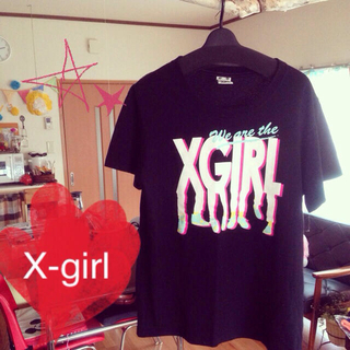 エックスガール(X-girl)のX-girl★TEE 美品(Tシャツ(半袖/袖なし))