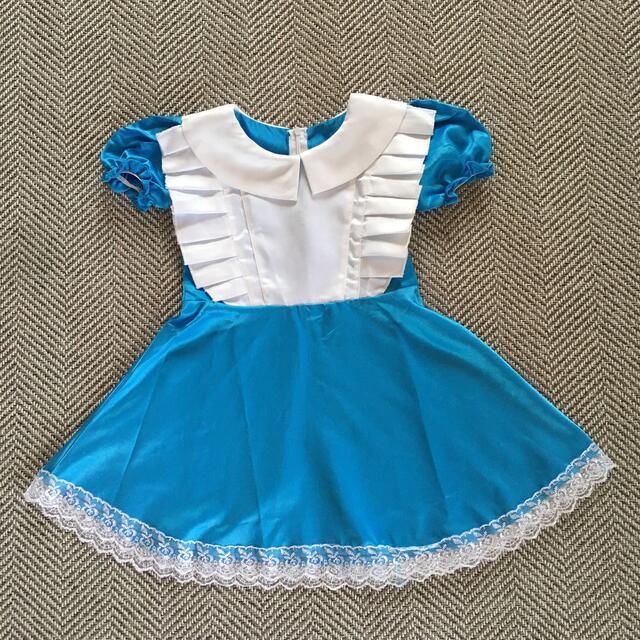 アリス風ワンピース（サイズ110） キッズ/ベビー/マタニティのキッズ服女の子用(90cm~)(ワンピース)の商品写真