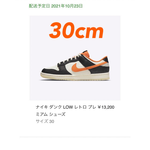 30cm NIKE DUNK LOW RETRO PRM "HALLOWEEN"