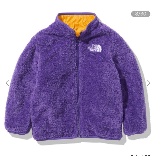 THE NORTH FACE(ザノースフェイス)の★びび様専用★【新品】ノースフェイス　リバーシブルコージージャケット キッズ/ベビー/マタニティのキッズ服男の子用(90cm~)(ジャケット/上着)の商品写真