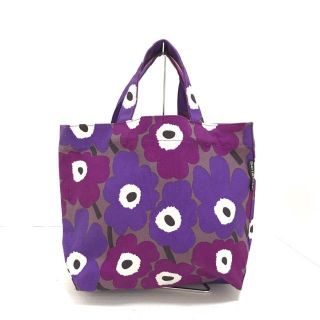 マリメッコ(marimekko)のマリメッコ トートバッグ - 花柄(トートバッグ)