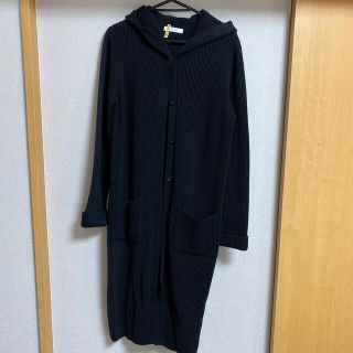 マウジー(moussy)のmoussy ニットロングコート(ロングコート)