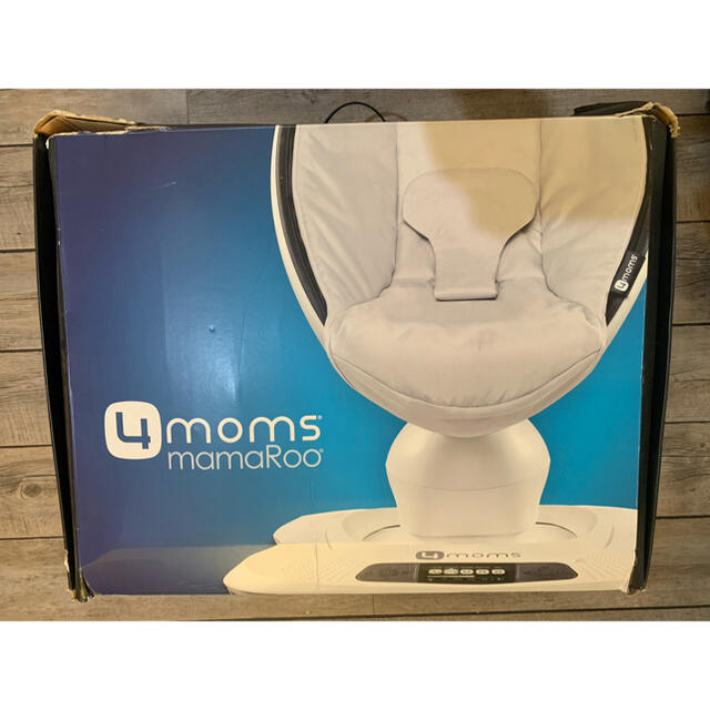 4moms(フォーマムズ)のママルー　mamaroo 中古　4moms 電動バウンサー　バウンサー キッズ/ベビー/マタニティの寝具/家具(その他)の商品写真