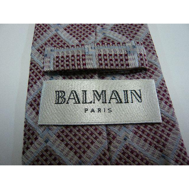 バルマン　ネクタイ02B　新品　専用ケース付き　プレゼントにも　 BALMAIN