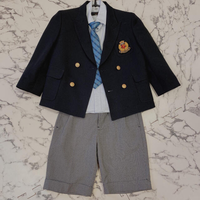 POLO RALPH LAUREN(ポロラルフローレン)のキッズスーツセット　フォーマル　110 キッズ/ベビー/マタニティのキッズ服男の子用(90cm~)(ドレス/フォーマル)の商品写真