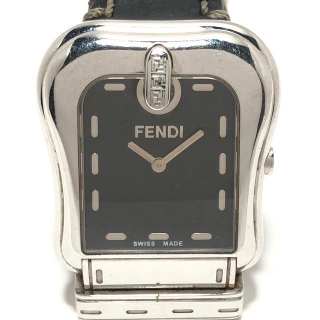 フェンディ 腕時計 - 3800G レディース 黒