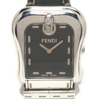 フェンディ(FENDI)のフェンディ 腕時計 - 3800G レディース 黒(腕時計)