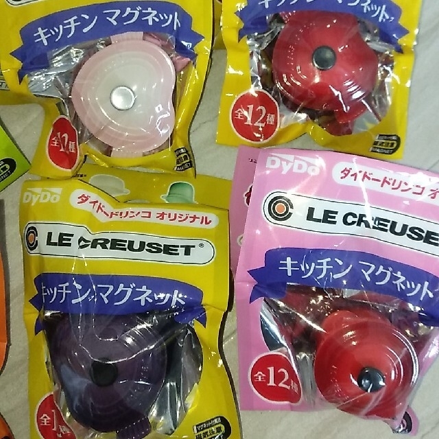 ル・クルーゼ　磁石　ダイドードリンコ　ノベルティ エンタメ/ホビーのコレクション(ノベルティグッズ)の商品写真