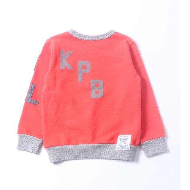 KP(ニットプランナー)の新品　KP BOY ケーピーボーイ　レタードトレーナー　裏毛　140 キッズ/ベビー/マタニティのキッズ服男の子用(90cm~)(Tシャツ/カットソー)の商品写真