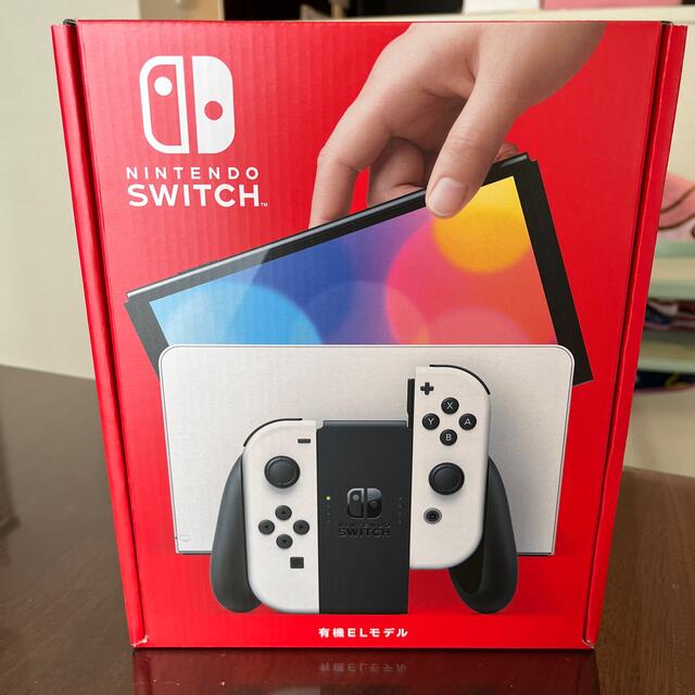 任天堂(ニンテンドウ)のニンテンドースイッチ 有機EL ホワイト Nintendo Switch エンタメ/ホビーのゲームソフト/ゲーム機本体(家庭用ゲーム機本体)の商品写真