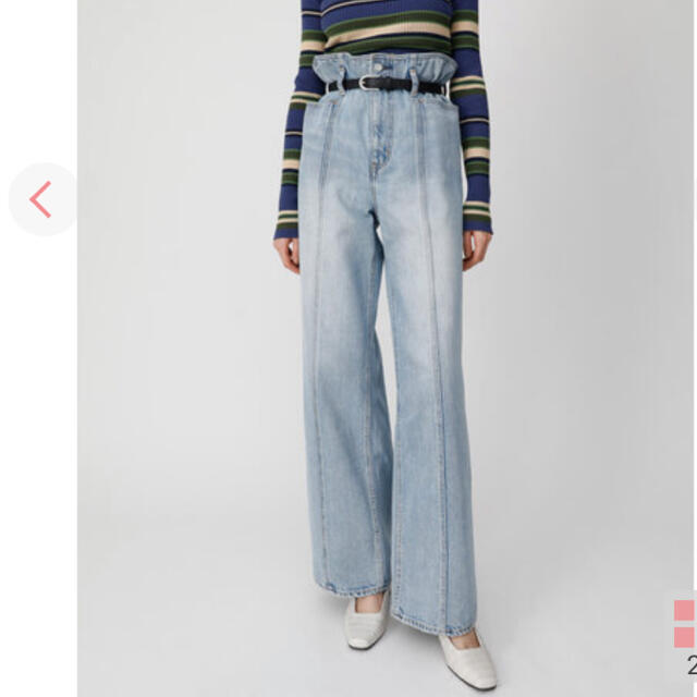 moussy(マウジー)のmoussy HI WAIST STRAIGHT レディースのパンツ(デニム/ジーンズ)の商品写真