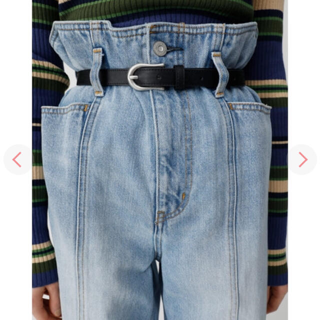 moussy(マウジー)のmoussy HI WAIST STRAIGHT レディースのパンツ(デニム/ジーンズ)の商品写真